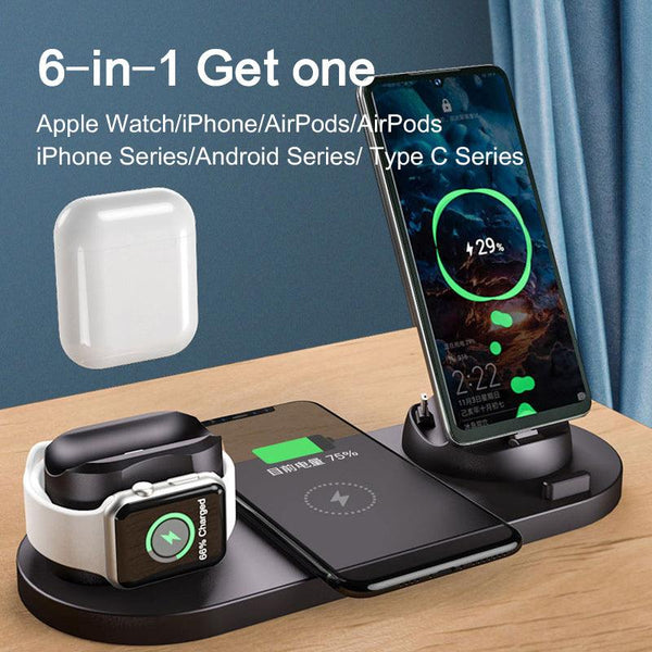 Carbinjoy 6-in-1 Wireless Charger - carbinjoy