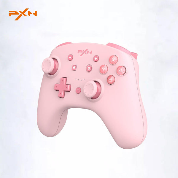 Controller for Nintendo Switch Gamepad for PC Bluetooth-compatible for Switch Lite/PC USB Data Cable Remote NFC/Amibo Pink - carbinjoy