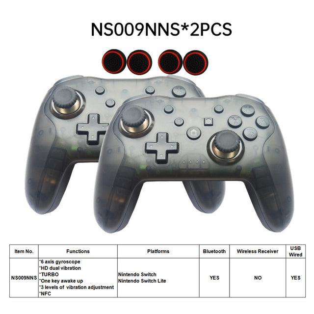 Bluetooth 2.4G Wireless Controller Switch Pro PC TV Box Smart Phone Tablet PS3 Tesla Shock Joystick Gamepad - carbinjoy