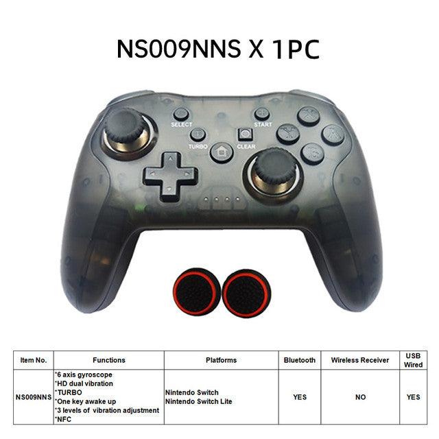 Bluetooth 2.4G Wireless Controller Switch Pro PC TV Box Smart Phone Tablet PS3 Tesla Shock Joystick Gamepad - carbinjoy