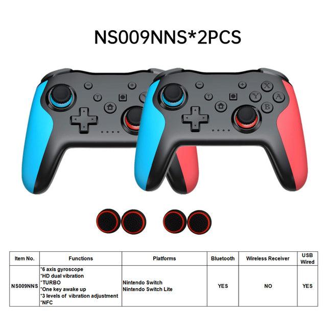 Bluetooth 2.4G Wireless Controller Switch Pro PC TV Box Smart Phone Tablet PS3 Tesla Shock Joystick Gamepad - carbinjoy