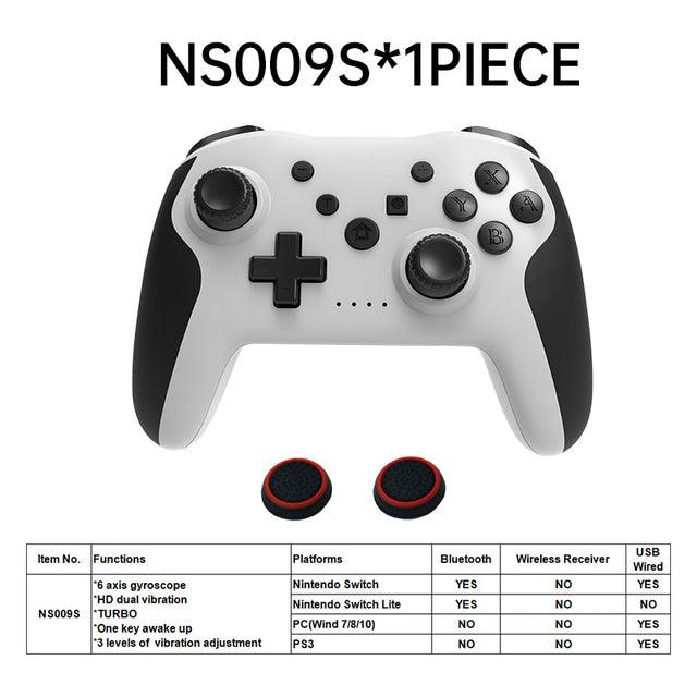 Bluetooth 2.4G Wireless Controller Switch Pro PC TV Box Smart Phone Tablet PS3 Tesla Shock Joystick Gamepad - carbinjoy