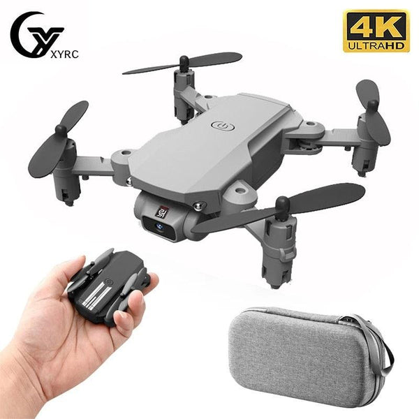 XYRC 2022 New Mini Drone 4K 1080P HD Camera WiFi Fpv Air Pressure Altitude Hold Black And Gray Foldable Quadcopter RC Dron Toy - carbinjoy